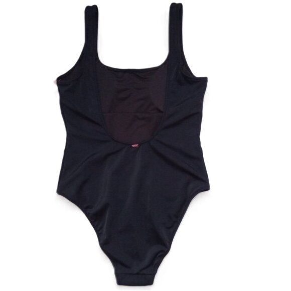 PINK Victoria's Secret NWT Black One Piece Swimsuit Size M 170/96A 145349-QB4 - Picture 3 of 3